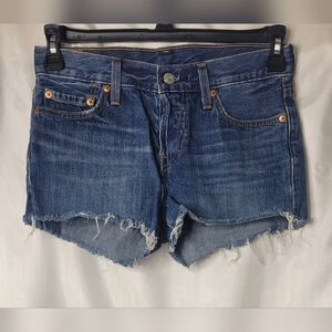 Levi's 501 deconstructed shorts